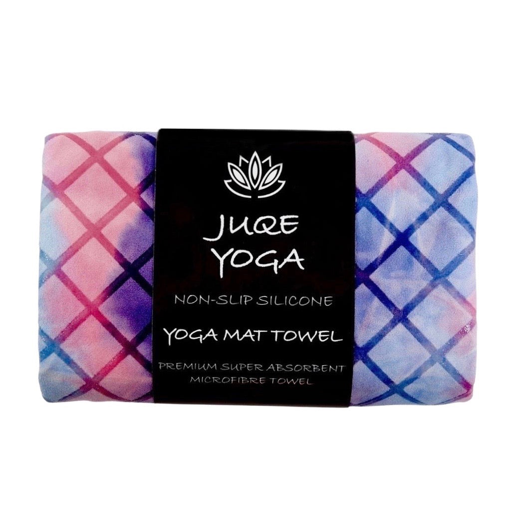 Yoga Towel - Tie-Die Textures Non-Slip Yoga Towel with Bag - Odorless and  100% Absorbent Microfiber Sweat Towel - Yoga Towel Mat for Hot Yoga, Bikram  and Pilates - 24''x72'' Hot Yoga